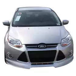 Ford Focus 5dr / Sedan 2012-2014 BDS Style 1 Piece Polyurethane Front Lip image - 2