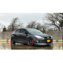 Ford Focus 5dr / Sedan 2012-2014 BDS Style 1 Piece Polyurethane Front Lip image - 1