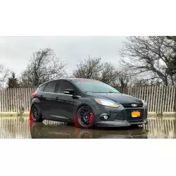 Ford Focus 5dr / Sedan 2012-2014 BDS Style 1 Piece Polyurethane Front Lip image - 3