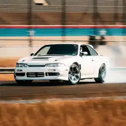 Nissan 240SX S14 1995-1996 Navan Style 1 Piece Polyurethane Front Bumper image - 10