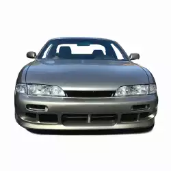 Nissan 240SX S14 1995-1996 Navan Style 1 Piece Polyurethane Front Bumper image - 5