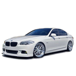 BMW 5 Series F10 2011-2013 VKM Style 1 Piece Polyurethane Front Lip image - 2