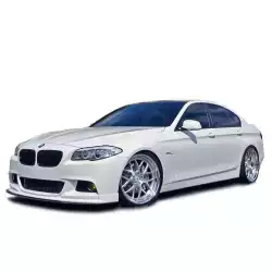 BMW 5 Series F10 2011-2013 VKM Style 1 Piece Polyurethane Front Lip image - 2