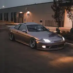 Lexus SC SC300 SC400 1992-2000 Aero Craft Style 1 Piece Polyurethane Front Bumper with Crossbars image - 6