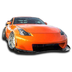Nissan 350Z 2003-2008 N3-R Style 1 Piece Polyurethane Front Bumper image - 4