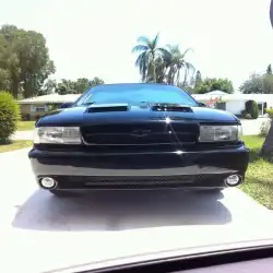 Chevrolet Caprice 1991-1996 / Chevrolet Impala 1991-1996 MS Style 1 Piece Polyurethane Front Bumper image - 4