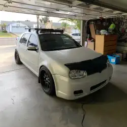 Volkswagen Golf GTI 1999-2005 R32 Style 1 Piece Polyurethane Front Bumper image - 4