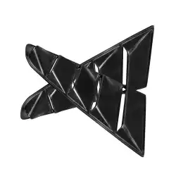 Ford Mustang 2015-2017 Louvered 2 Piece Polyurethane Window Scoops image - 3