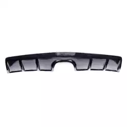 Chevrolet Camaro 2010-2013 Zin Style 1 Piece Polyurethane Center Exhaust Rear Diffuser image - 1