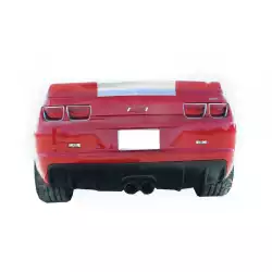 Chevrolet Camaro 2010-2013 Zin Style 1 Piece Polyurethane Center Exhaust Rear Diffuser image - 3