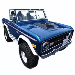 Ford Bronco 1966-1977 / Universal Classic 1 Piece Polyurethane Hood Scoop image - 3