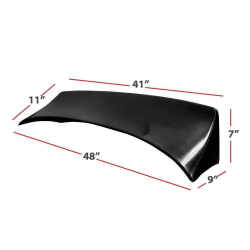 Nissan 350Z 2003-2008 Duckbill Style 1 Piece Polyurethane Rear Wing Spoiler image - 8