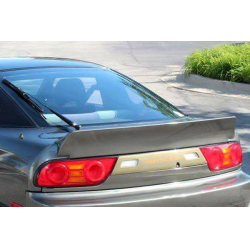 Nissan 240SX 1989-1994 Hatchback Bunny Style 1 Piece Polyurethane Rear Wing Spoiler image - 1