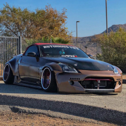 Nissan 350Z 2003-2008 BNY Style 1 Piece Polyurethane Front Bumper image - 3