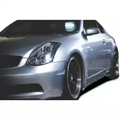 Universal – KBD Style 2 Piece Polyurethane Side Skirt Extensions image - 4