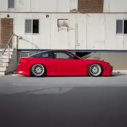 Nissan 240sx HB 1989-1994 BSport2 Style 1 Piece Polyurethane Rear Bumper image - 8