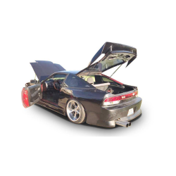 Nissan 240sx HB 1989-1994 BSport2 Style 1 Piece Polyurethane Rear Bumper image - 5