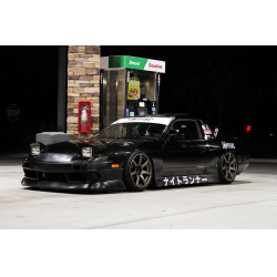 Nissan 240SX ALL (Pop Up) 1989-1994 Bsport2 Style 1 Piece Polyurethane Front Bumper image - 1