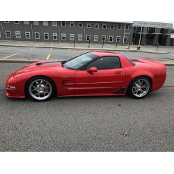 Chevrolet Corvette C5 1997-2004 Hwy Style 1 Piece Polyurethane Rear Bumper image - 2