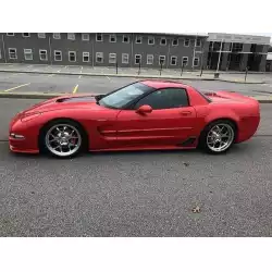 Chevrolet Corvette C5 1997-2004 Hwy Style 1 Piece Polyurethane Rear Bumper image - 2