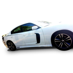 Dodge Charger 2011-2023 KBD Style 2 Piece Polyurethane Door Scoops image - 3