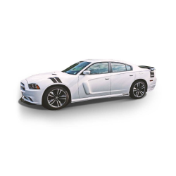 Dodge Charger 2011-2023 KBD Style 2 Piece Polyurethane Door Scoops image - 1