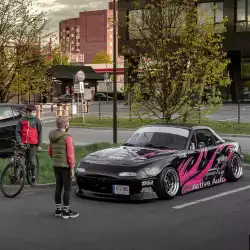 Mazda Miata 1990-1997 Deuce Style 4 Piece Polyurethane Full Body Kit image - 2