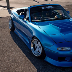 Mazda Miata 1990-1997 Deuce Style 2 Piece Polyurethane Side Skirts image - 1