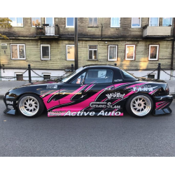 Mazda Miata 1990-1997 Deuce Style 4 Piece Polyurethane Full Body Kit image - 7