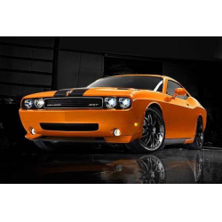 Dodge Challenger SE/RT 2008-2010 Retromod 4 Piece Polyurethane Full Body Kit image - 8