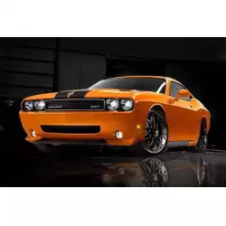 Dodge Challenger SE/RT 2008-2010 Retromod 4 Piece Polyurethane Full Body Kit image - 7