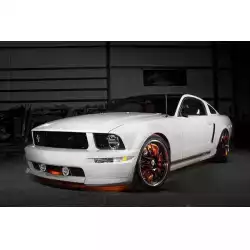Ford Mustang 2010-2012 Retromod 4 Piece Polyurethane Full Body Kit image - 5
