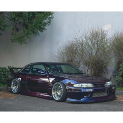Nissan 240SX S14 Zenki 1995-1996 DM3 4 Piece Polyurethane Full Body Kit image - 1