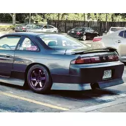 Nissan 240SX S14 ALL 1995-1998 DM3 1 Piece Polyurethane Rear Bumper image - 3