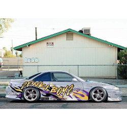 Nissan 240SX S14 Zenki 1995-1996 DM3 4 Piece Polyurethane Full Body Kit image - 5