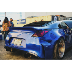 Nissan 350Z 2003-2008 357Mag Style 1 Piece Polyurethane Rear Bumper image - 5