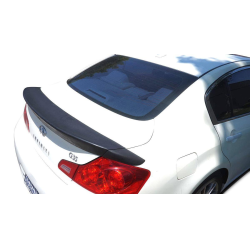 Infiniti G25 / G35 / G37 Sedan 2007-2015 KBD Exclusive 3 Piece Polyurethane Rear Wing Spoiler image - 1