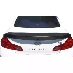 Infiniti G25 / G35 / G37 Sedan 2007-2015 Exclusive 3 Piece Polyurethane Rear Wing Spoiler image - 3