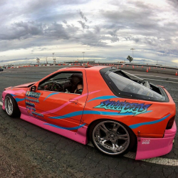 Mazda RX7 1986-1991 b > Style 2 Piece Polyurethane Side Skirts image - 3