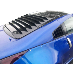 Nissan 350Z 2003-2008 KBD Louvered 2 Piece Polyurethane Window Scoops image - 3