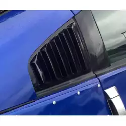 Nissan 350Z 2003-2008 Louvered 2 Piece Polyurethane Window Scoops image - 8