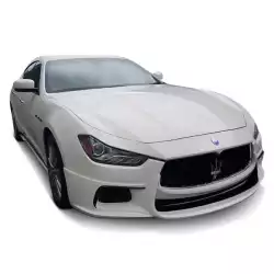 Maserati Ghibli 2014-2018 1 Piece Polyurethane Front Lip image - 2