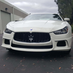 Maserati Ghibli 2014-2018 KBD 1 Piece Polyurethane Front Lip image - 1