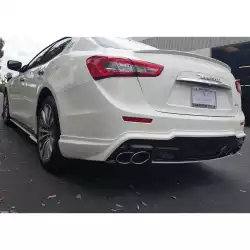 Maserati Ghibli 2014-2018 1 Piece Polyurethane Rear Lip image - 3