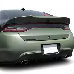 Dodge Dart 2013-2016 Demon Style 3 Piece Polyurethane Rear Wing Spoiler image - 1