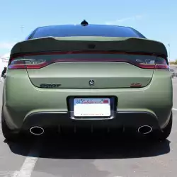 Dodge Dart 2013-2016 Demon Style 3 Piece Polyurethane Rear Wing Spoiler image - 2