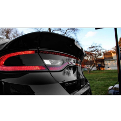 Dodge Dart 2013-2016 Demon Style 3 Piece Polyurethane Rear Wing Spoiler image - 5
