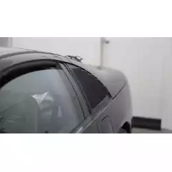 Nissan 300ZX 1990-1996 2+0 Louvered 2 Piece Polyurethane Window Scoops image - 3