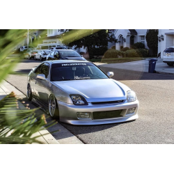 Honda Prelude 1997-2001 Brave Style 1 Piece Polyurethane Front Bumper image - 3