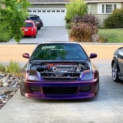 Honda Prelude 1997-2001 Brave Style 1 Piece Polyurethane Front Bumper image - 5